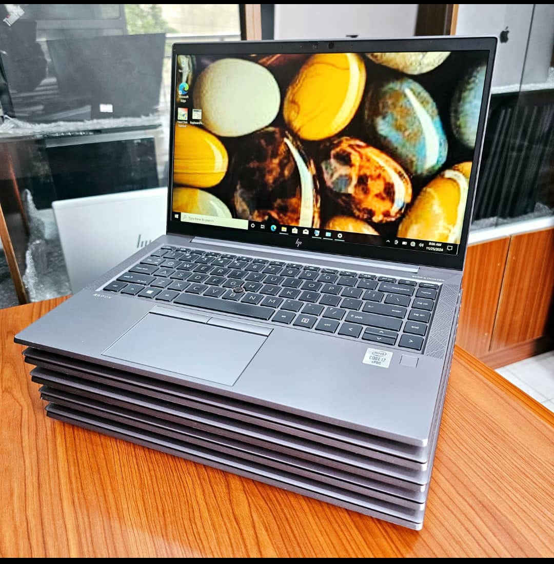 HP ZBook Firefly 14 G7 laptop open